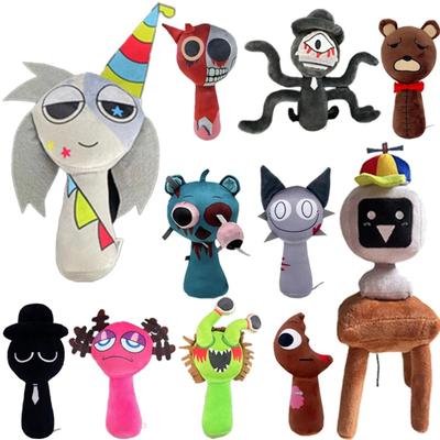 Sprunki Plüschtiere Sprunki Plüschpuppe Sprunki Spiel Cartoon Kissen Kinder Geburtstagsgeschenke Stoffpuppen Weihnachtsgeschenk