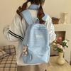 Schoolbag High Value Mori School Bag Women's Small Fresh Plaid Girl Heart Travel Backpack Korean Version Ins Style Class Backpack