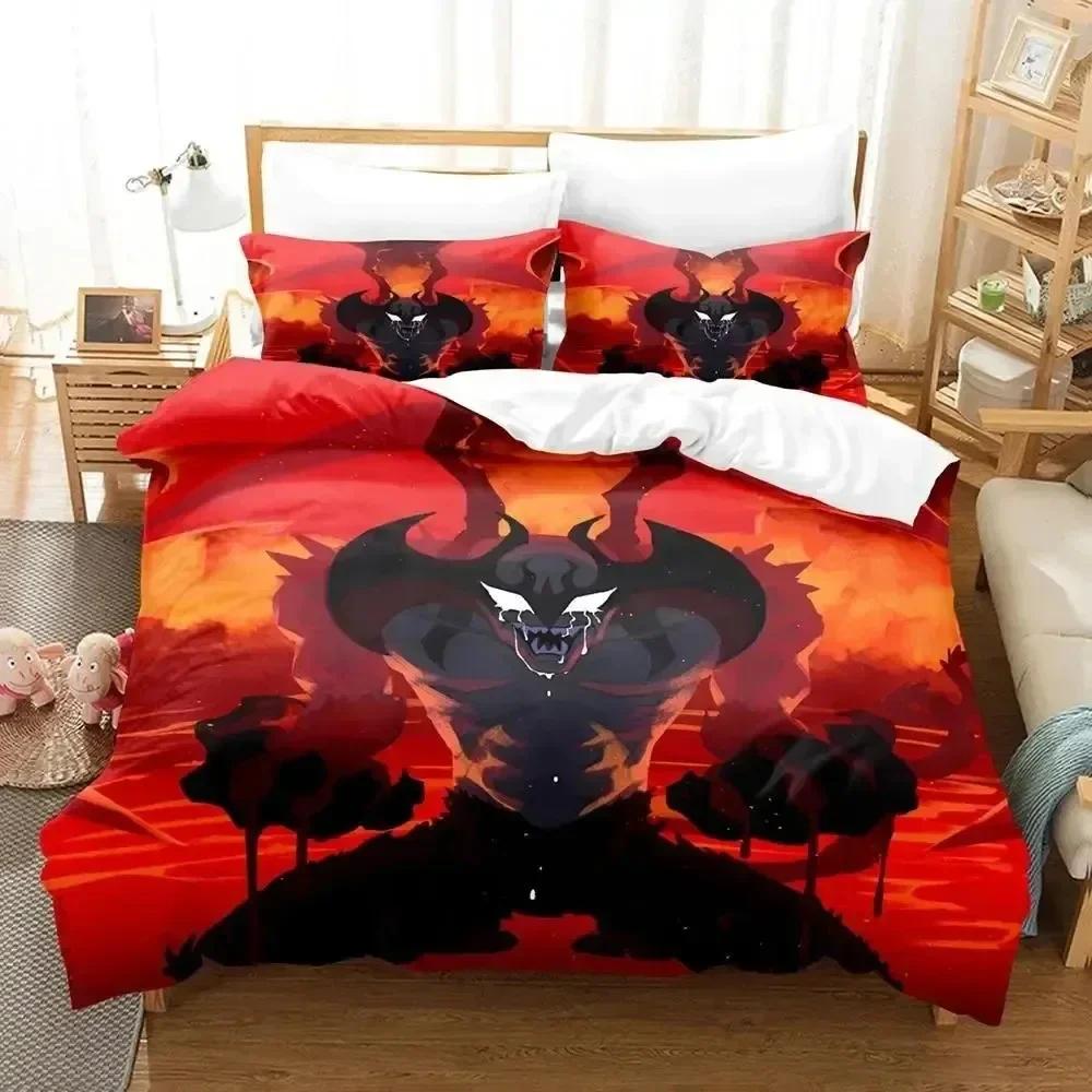 3D Print Anime Devilman Crybaby Comfortable Duvet Quilt Cover Pillowcase Bedding Set Children Bedroom Decoration Home Textile