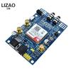 LIZAO SIM808 Module GSM GPRS GPS Development Board IPX SMA with GPS Antenna Support Raspberry Pi 2G 3G 4G SIM Card Module