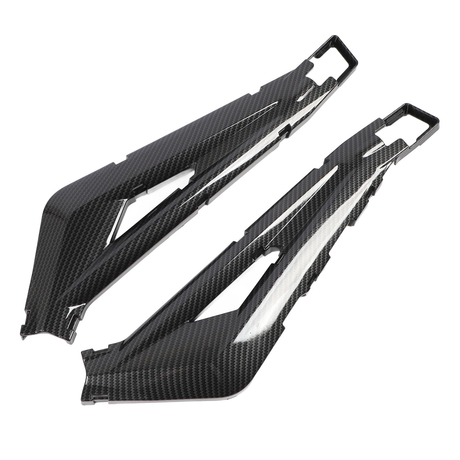 

Rear Swingarm Cover ABS Carbon Fiber Grain Enhanced Protection Replacement for SUR‑RON Light Bee X S