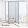 100pcs Steel Window Screen Clips Secure Spring Tension Flat Corner Clips Simple Installs for Stabilizing Screen Windows