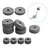 23pcs Cymbal Replacement Accessories Drum Parts with Cymbal Stand Felts Drum Cymbal Felt Pads