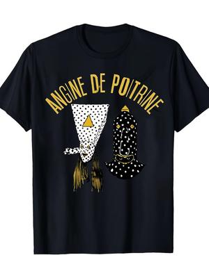 Unisex T-Shirt Featuring The Theme of The Band Chest Pain A Favorite Among Music Lovers Men's T-shirts for Summer