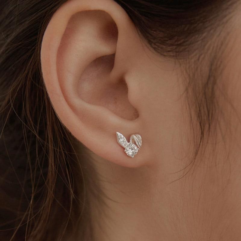 TATIANA (925 Silver) Wink Bunny Earrings EC3135