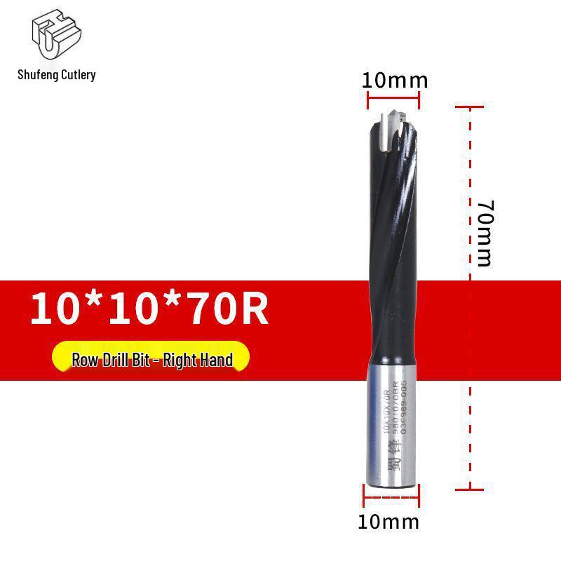 

Многошпиндельное вольфрамовое сверло для дерева: Боковые отверстия, развертывание и петли (Три-в-одном).