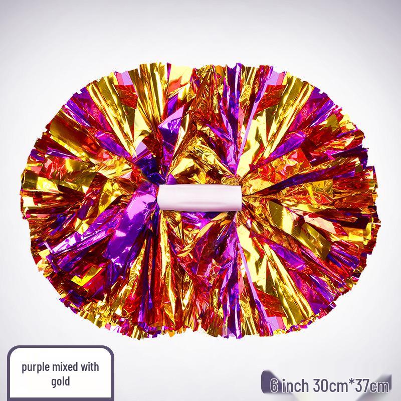 Cheerleading Hand Flower Pom Poms for Dance and Performance