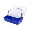 3 Layers Plastic Fishing Tackle Accessory Storage Holer Box for Lures Hooks