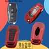 TPU Carbonfaser Auto Fernbedienung Schlüsselhülle Hülle Schlüsselanhänger für Fusion Fiesta Mondeo Ecosport Kuga Escort Everest Ranger F150 Schutzhalter