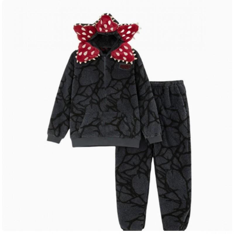 Stranger Things Cosplay Costume Demogorgon Monster Jumpsuit Halloween Party Outfit Adults Teens
