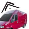 Wind deflectors - Peugeot Boxer 1994-2006 - Aerodynamisch - Zwart getint - Eenvoudige montage