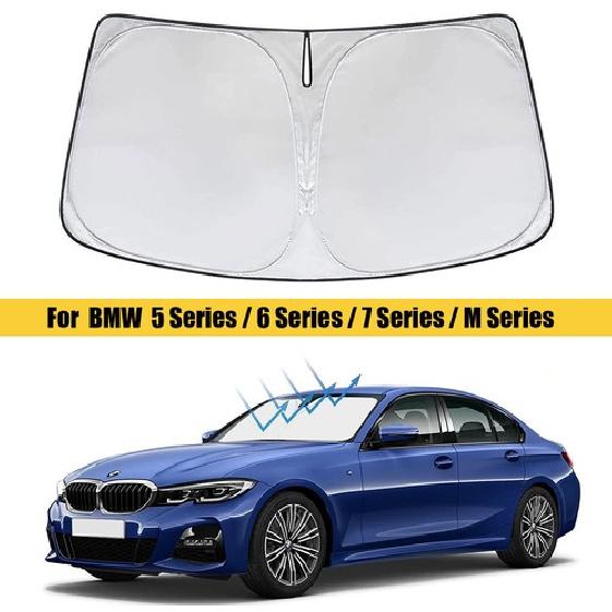 Custom Fit For BMW 5/6/7 Series Car Sunshade Windshield Front Window Cover Visor