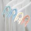 Portable Anti-Slip Folding Hangers - Durable Plastic, Suitable For Travel And Home Use
