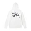 Unisex hettegenser med glidelås og trykkdesign Oversized passform Høst Kasualklær Tenåringer Voksne