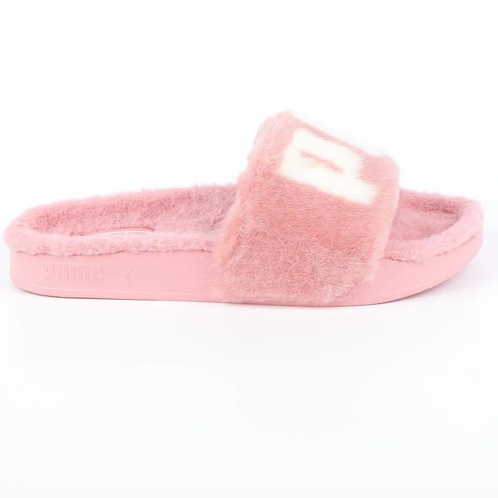 Puma Leed Cat 2.0 Fuzz WNS Slippers 38731311 Fur Slippers Fur Shoes Winter Warm Shoes for Indoors and Outdoors