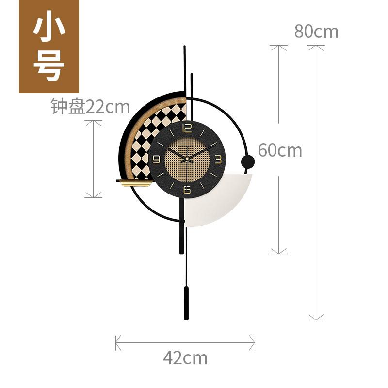 Modern Bedrooms Wall Clocks Art Mural Luxury Korean Interior Aesthetic Wall Watch Fashion Minimalist Minimalist Home Design