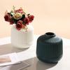 Nordic Creative Vase Home Decor Flower Vases for Home Wet and Dry Planter Desktop Decoration Imitation Ceramic Plastic Vases