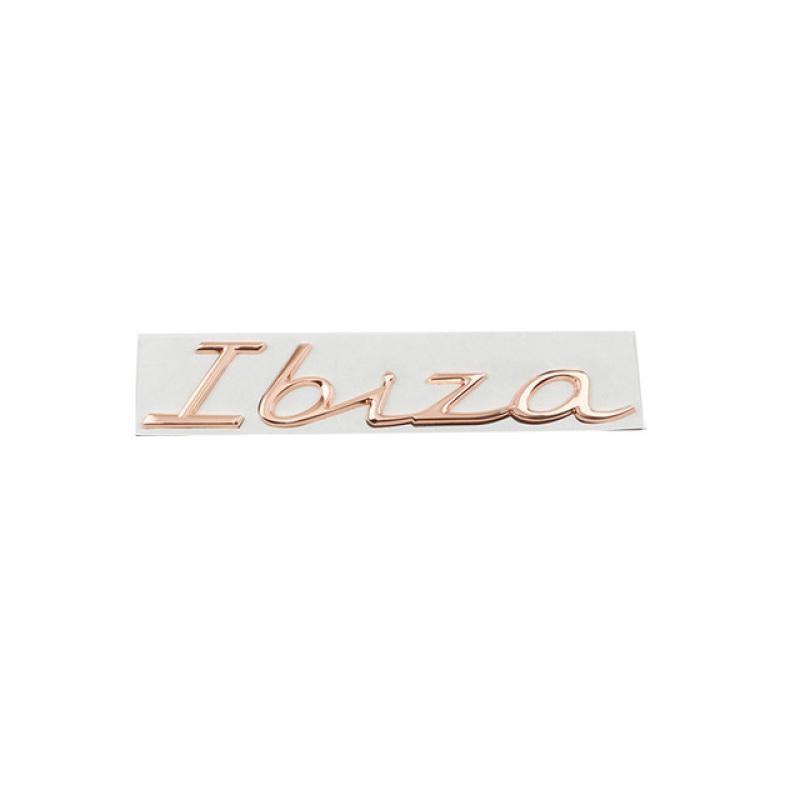 3D Metal Car Rear Trunk Words Letters Logo Decals Emblem Badge Sticker
