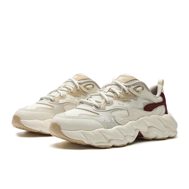 FILA FERN 2S Cushioning Abrasion Resistant Breathable Coverage Lightweight Height Increasing Low top Chunky Sneakers F12M611113FAA