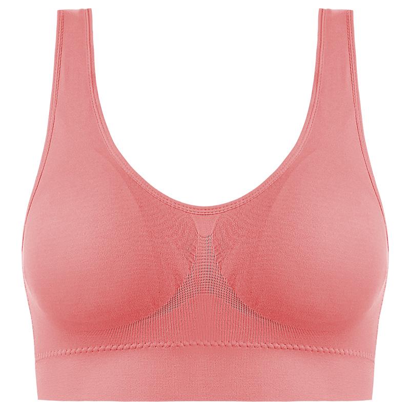 Großer Sport-BH, bügellos, schönes Rückendesign für Fitness, Yoga, Laufen und Schlafkomfort für Frauen.