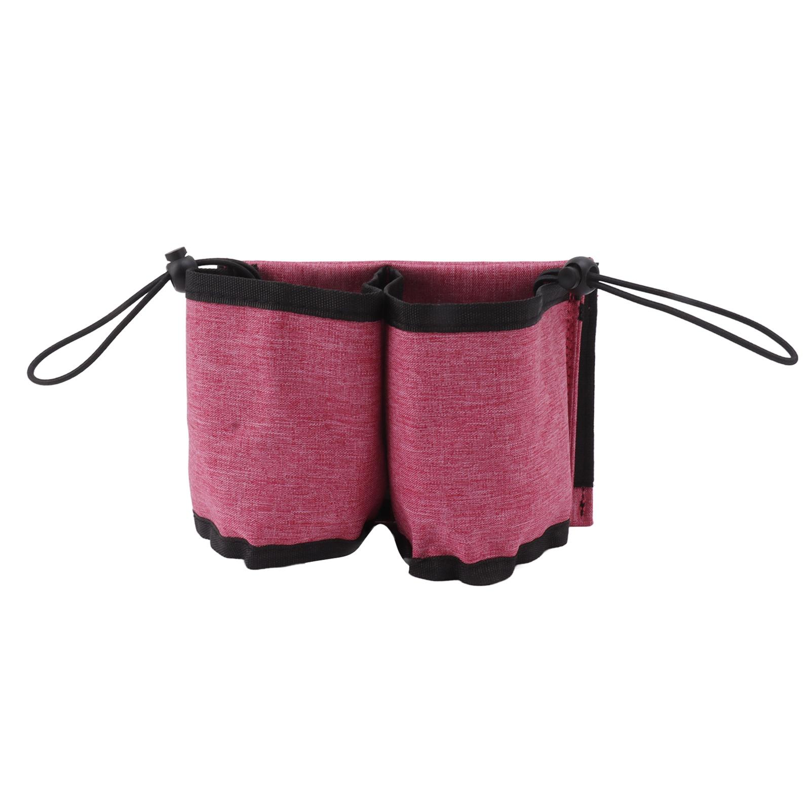 

Luggage Travel Cup Holder Hold Two Mugs Foldable Washable Luggage Drink Carrier Caddy for All Size