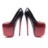 New High-heeled Shoes Woman Pumps Wedding Party Shoes Platform Women Shoes High Heels 11cm Suede Black Heels 2025