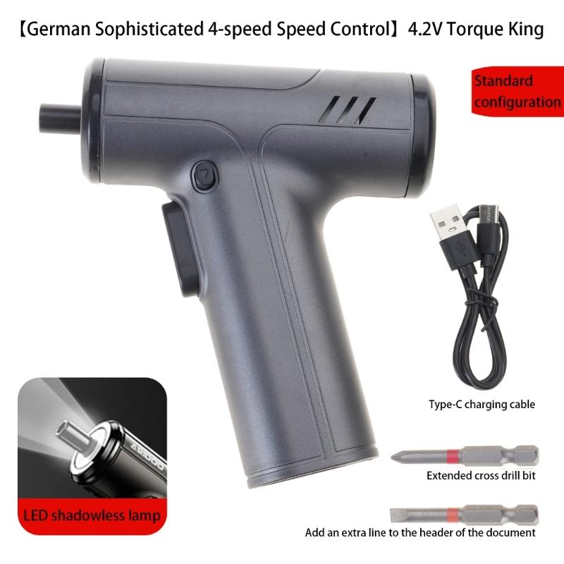 Household Electric Drill Tool Set Effective Electric Drill Set Screwdriver Set With Superior Corrosion Resistance