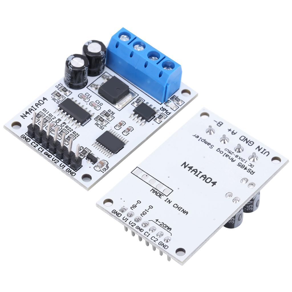 4?20MA RS485 Voltage Current Analog Collector Acquisition ADC Modbus RTU 03 06