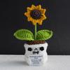 Halloween Positive Energy Knit Ghost Doll Ornament