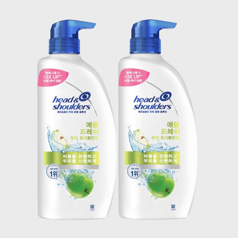Head   Shoulder Apple Fresh Treatment  850 Ml  2 Apple Fresh Treatment 2 pcs [H161*2]
