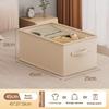 Clothes Storage Box With Divided Compartments For Wardrobe Organization And Home Use