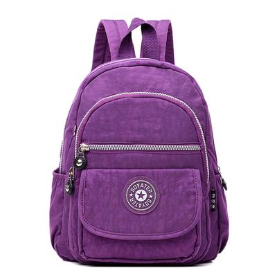 Mochila Deportiva para Exteriores Bolso para Mujer Nylon Ligero Gran Capacidad MIT