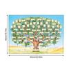 Fillable Family Tree Chart 6 Generation Fillable Ancestry Diagram Poster Wall Art Decor Genealogy Gifts Family History Charts