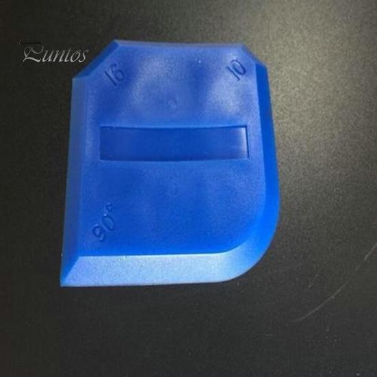 Grout Scraper 4 Pcs/Set Spatula Replaceable Hand Tool Sealant Plastic Glass Cement for Home