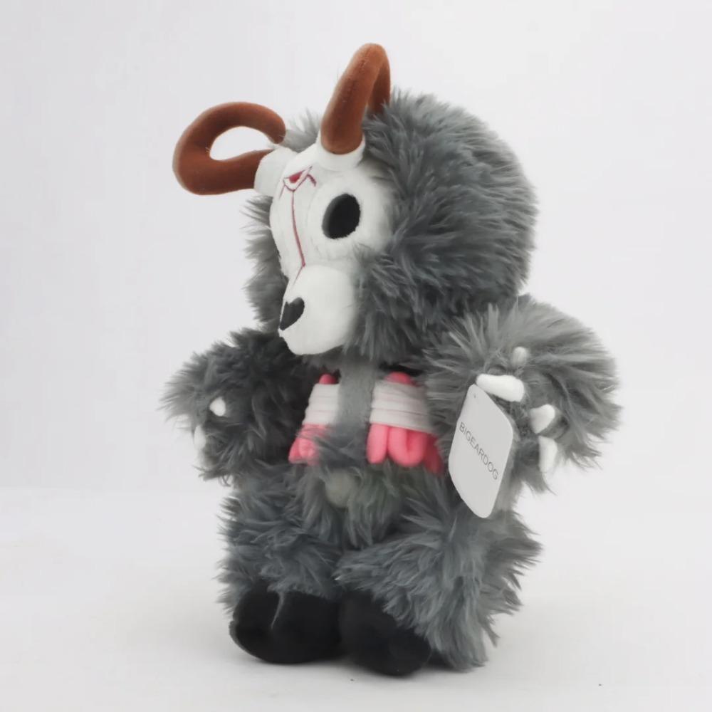BIGEARDOG Kawaii Cartoon Wendigo Zombie Deer Head Plush Toy Stuffed Wendigo Toy Birthday Halloween Creative Gifts Room Decor