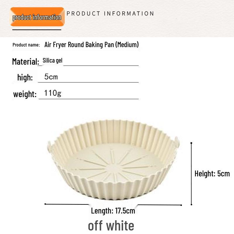 Silicone Air Fryer Baking Mat and Cake Tray