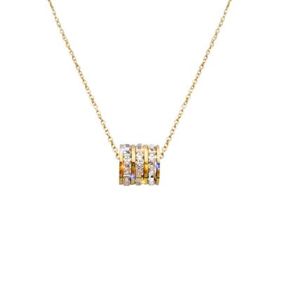 New Classic Titanium Steel Small Waist Necklace Korean For Woman Fashion  Luxury Neck Chain Sexy Girl's Clavicle Chain