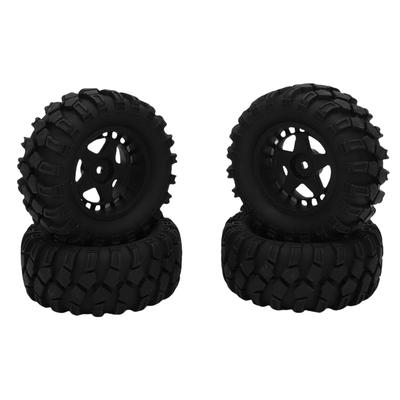 4 Pcs RC Car Tire Fit for HSP 94186 16208 16209 16210 1 14 1 16 Trucks 80mm Rubber Plastic RC Crawler Wheel
