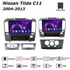 Android Car-Play Car Radio For Nissan Tiida C11 2004-2013 Multimedia Player Head Unit Stereo GPS Navigation BT WIFI,8 CORE ,2+32GB