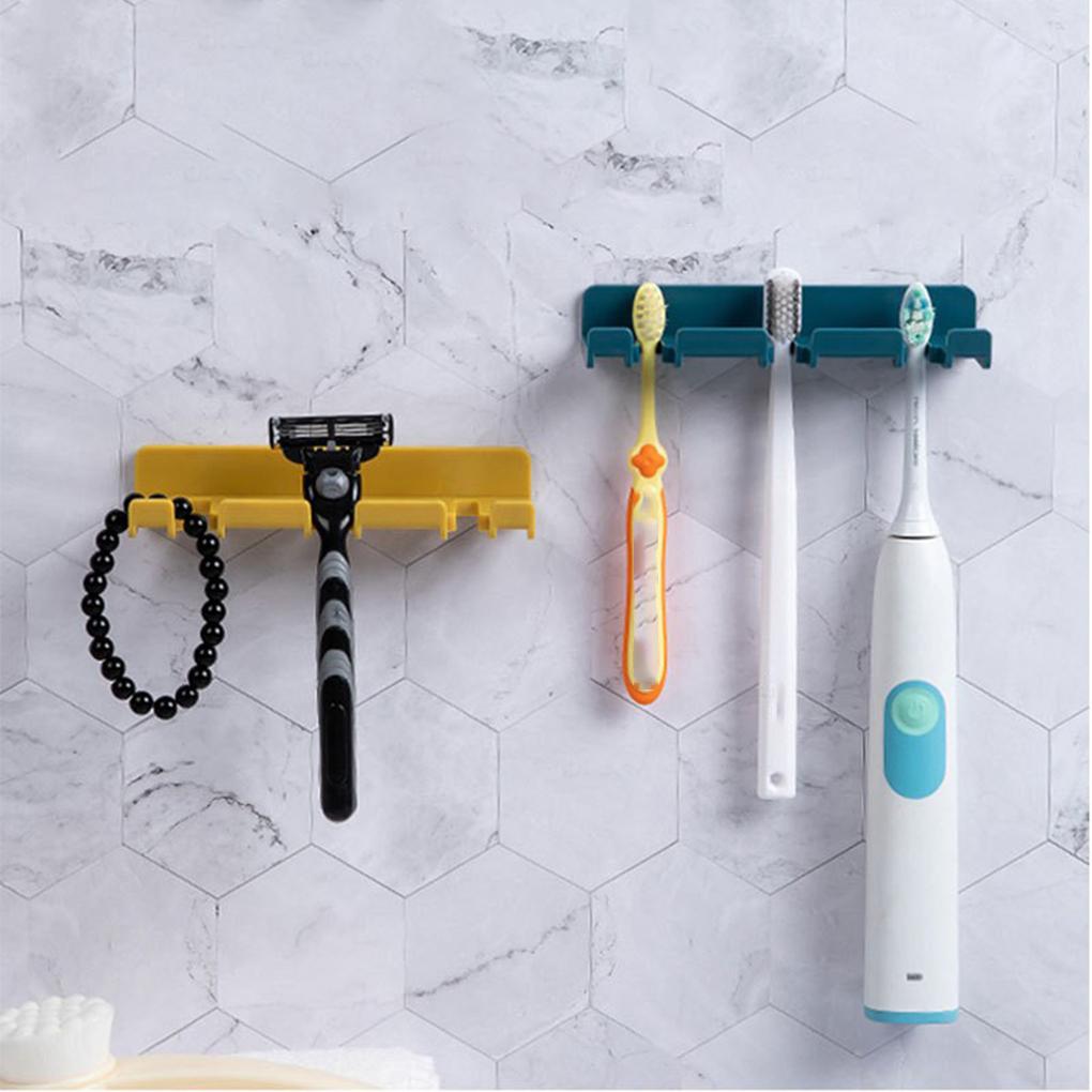 Wandmontierter, stanzfreier Hängehakenhalter, multifunktionale Kabelaufbewahrung, Türhänger, Haushalt, Badezimmer, Wohnzimmer