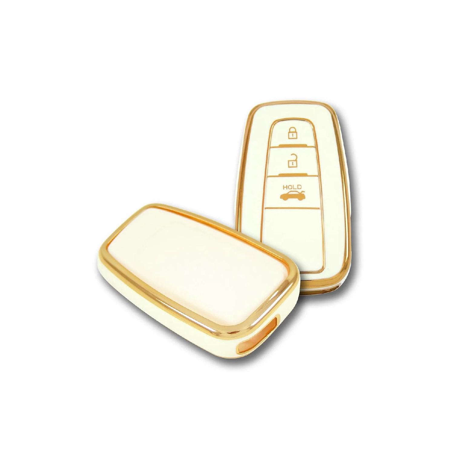 

Чехол для пульта дистанционного управления Toyota Corolla Smart с 3 кнопками, белый, тонкий