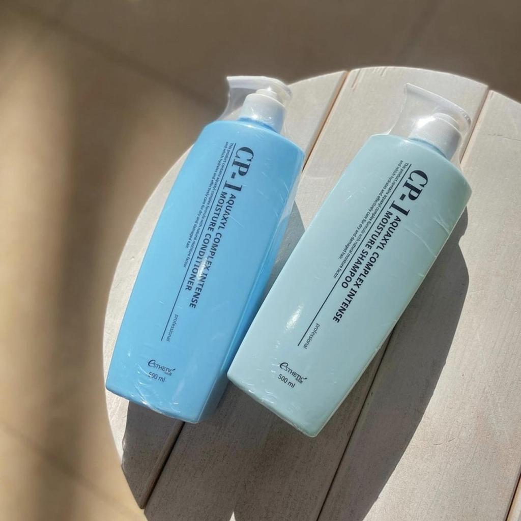 CP-1 Aquaxyl Complex Intense Moisture Shampoo & Conditioner Set (500ml+500ml  Total 33.8 Oz)
