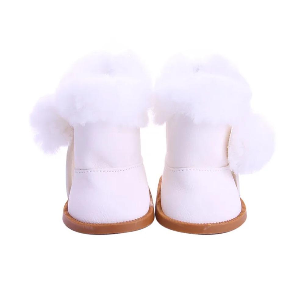 4Pcs Doll Clothes Skirts Vests Boots,Cute Daily Autumn/Winter Set For 43CM Baby Doll&18Inch American Doll Accessories,Girl Toys