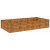 VidaXL Raised Garden Bed 195x100x36 Cm Corten Steel 151994