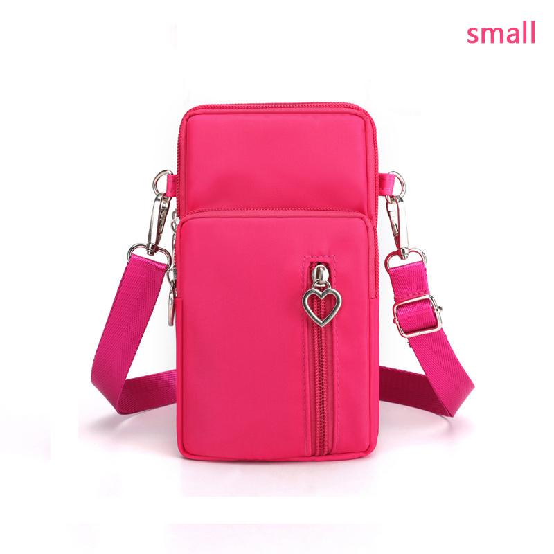 Mini Canvas Umhängetaschen für Frauen Männer Kleine Handtaschen Schulter Messenger Bag Koreanische Mädchen Junge Studenten Reißverschluss Handytasche Geldbörsen