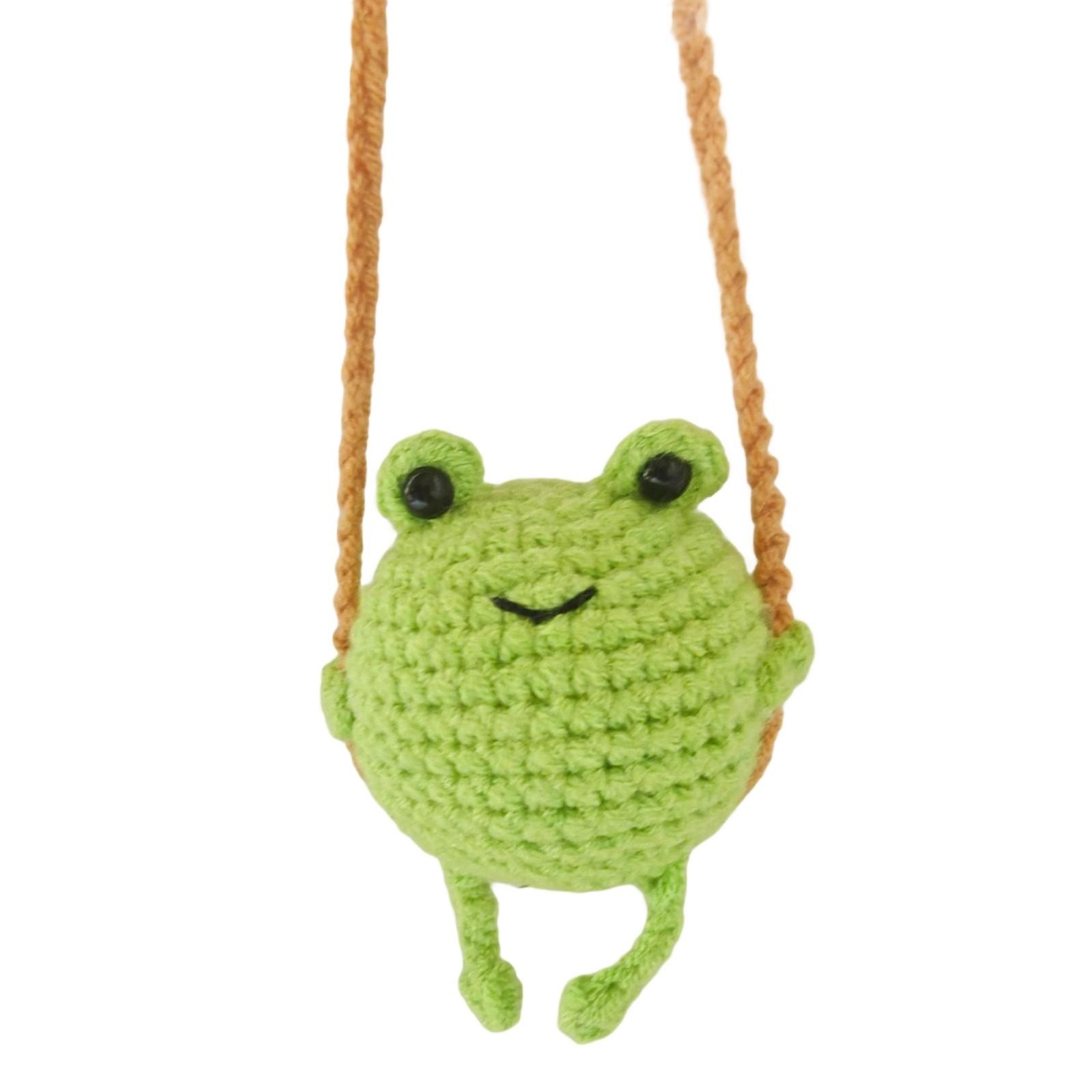 

Автомобильные милые растительные украшения плетеные подвески шерстяные подвески аксессуары One Size зелёный