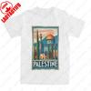 Palästina Rundhals Kleidung Oberteile Unisex T-Shirt für Mama Papa Freunde Bedeutungsvolle Geschenke Sommer Lässig Bequem Weiches Baumwoll-T-Shirt Oberteil