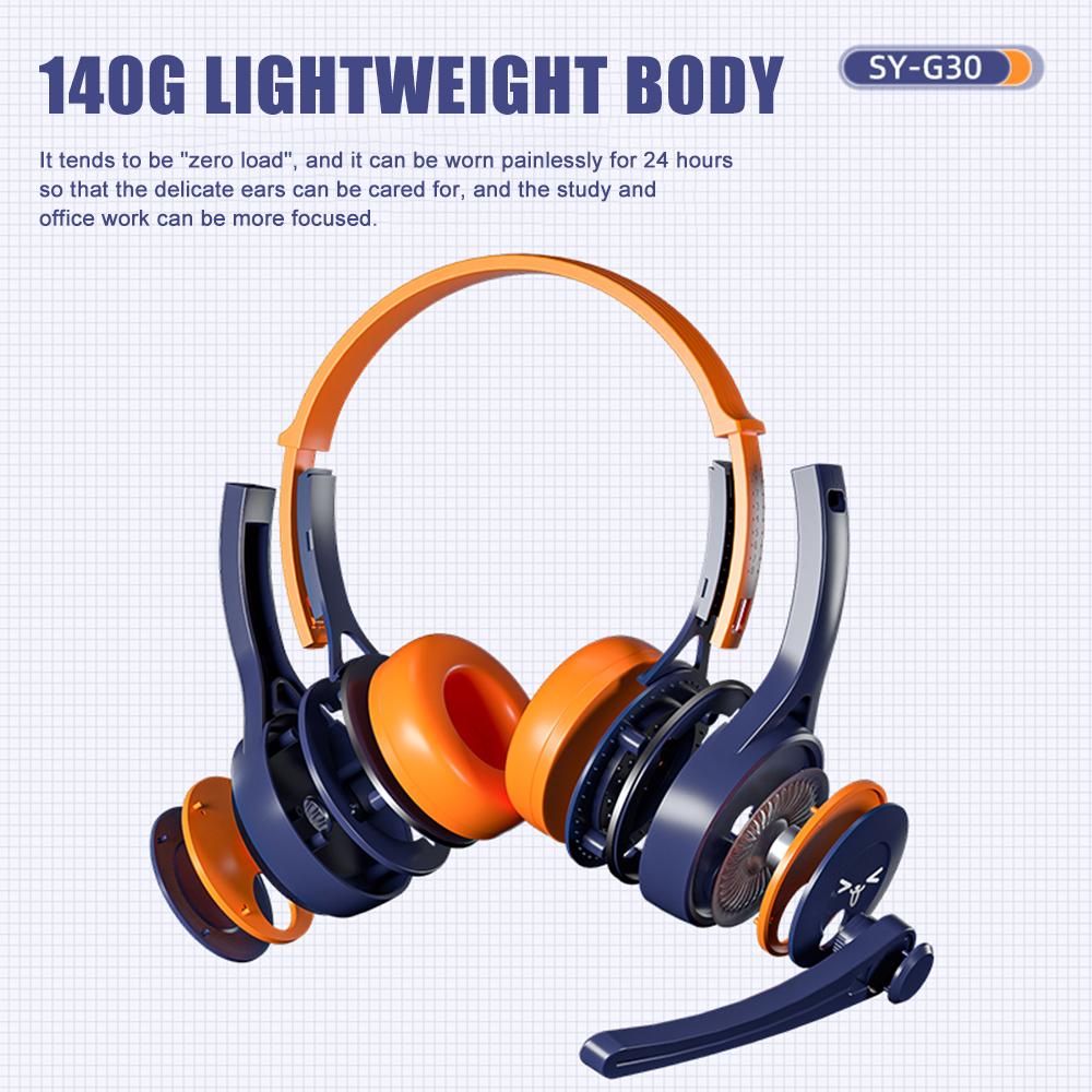 Kids Wired Headset 3.5mm On-ear Computer Game Headphones With Microphone Mute For Skype Call Center Headsets For Pc Laptop