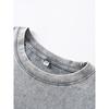 Men's Ultra-Soft Washed Abstract Line Print T-Shirt, Breathable Crew Neck Short Sleeve, Summer Skin-Friendly Style