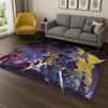 3D Digimon Adventure Angewomon Agumon Cartoon Carpet Rug for Bedroom Living Room Sofa Doormat Home Decor,Kid Area Rug Non-slip